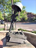 Image for Soldier's Gun and Helmet - Morrison, CO