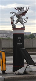 Image for City Limit of London -- Blackfriar's Bridge, City of London, UK