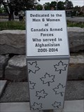 Image for Afghanistan-Iraq War Memorial - St. Thomas, Ontario