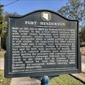 Image for Fort Henderson - Athens, AL