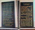 Image for Benefactors Boards - Sidmouth Unitarian Church - Sidmouth, Devon