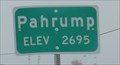 Image for 2695ft -- NV SH 160 at west city limit, Pahrump NV