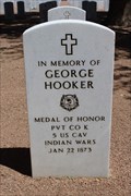 Image for George Hooker - Fort Bliss National Cemetery - El Paso, TX
