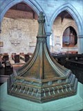 Image for Font Cover - Parish Church of All Saints - Sudbury, Ashbourne, Derbyshire, England, UK.