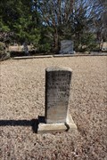 Image for Elizabeth Wilson -- Big A Cemetery, Rowlett TX