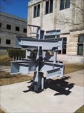 Image for Chi Epsilon Connections Sculpture - University of Arkansas - Fayetteville AR