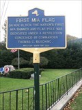 Image for First MIA Flag - Harriman, New York