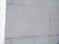 Image for 1907 - Main Street Methodist - Hattiesburg, MS