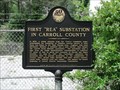 Image for First "REA" Substation in Carroll County, GA