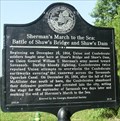 Image for Sherman's March to the Sea: Battle of Shaw's Bridge and Shaw's Dam - Savannah, GA
