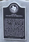 Image for Site of the Battle of Fredonia -- Fredonian Rebellion, E of San Augustine TX