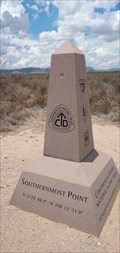 Image for Continental Divide US Southernmost Point Obelisk