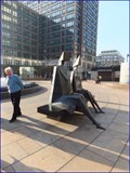 Image for Couple on Seat - Cabot Square, Docklands, London, UK