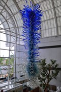 Image for Blue Chandelier - Dale Chihuly - St Louis MA