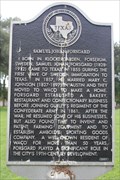 Image for FIRST - Wave of Swedish Immgration to Texas, Samuel Johan Forsgard, First Street Cemetery, Waco, TX