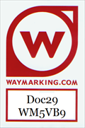 Image for Doc29's Waymarking Sticker, Cedar Rapids, Iowa