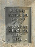 Image for Highway/A.T.&S.F. Ry. Bridge - 1936 ~ Matfield Green KS