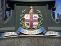 Image for City of Melbourne Coat of Arms, Princes Bridge, Victoria, Australia