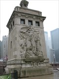 Image for The Discoverers - Michigan Avenue Bridge NE pylon, Chicago, IL
