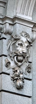 Image for Lion Heads at Wesselényi u. 6 - Budapest, Hungary