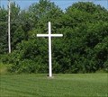 Image for White Latin Cross - St. Peter's E&R Cemetery - Owensville, MO
