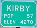 Image for Kirby, Wyoming ~ Elevation 4270