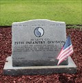Image for 29th US Infantry Division, US Army -- Chattanooga National Cemetery, Chattanooga TN