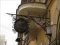 Image for Signboard clock, Old Town - Warsaw, Poland