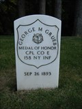 Image for CPL George M. Grueb, Bath, NY Nat'l Cemetery