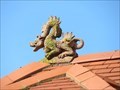 Image for Chinese Dragon Finials - Collinson's Cafe - Port Erin, Isle of Man