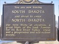Image for You are now leaving South Dakota