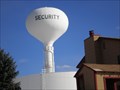 Image for Security, Colorado Water Tower