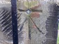 Image for Cut Bench Mark with 1GL Bolt on St. Annes Church, Lewes, Sussex.