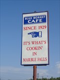 Image for The Blue Bonnet Cafe - Marble Falls, TX