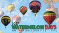 Image for Watermelon Days Hot Air Balloon Festival