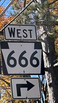 Image for PA Route 666 - Barnes Pennsylvania, USA