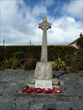 Image for Combined WWI and WWII cross - Delabole, Cornwall