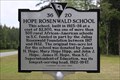 Image for Hope Rosenwald School