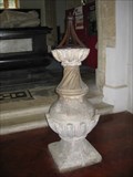 Image for Font - St Mary's Church, Stowe, Buckinghamshire, UK