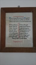 Image for Roll of Honour - St Margaret of Antioch - South Elmham St Margaret, Suffolk