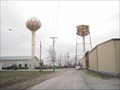 Image for Water Tower - Girard, Illinois.  Out with the old!!  #100.