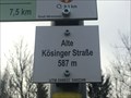 Image for Höhenmarke Alter Kösinger Straße, Neresheim 587 Meter