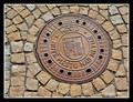 Image for Manhole Cover with the City Coat of Arms  - Nové Mesto nad Metují, Czech Republic