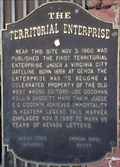 Image for The Territorial Enterprise - Virginia City Historic District - Virginia City, NV