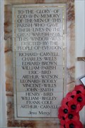 Image for WWI Memorial, St.Mary's Church, Everdon, Northants.