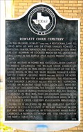 Image for Rowlett Creek Cemetery