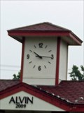 Image for Train Depot Clock Tower Pavilion - Alvin, TX