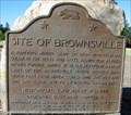 Image for CA Historical Marker: Brownsville