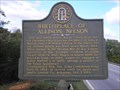 Image for BIRTHPLACE OF ALLISON NELSON GHM 060-150, Fulton Co,