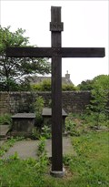 Image for Wooden Cross in St. James Churchyard – Tong, UK